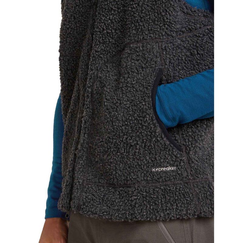 Icebreaker M Merino Blend 960 RealFleece High Pile Vest image number 6